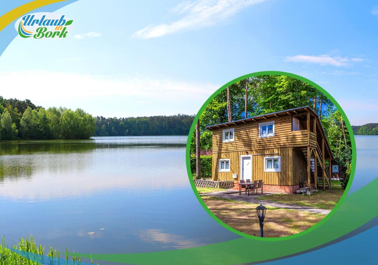 Villa Jagd-Angler-Holzhaus-Im-Wald-Am-See à Kyritz Extérieur photo