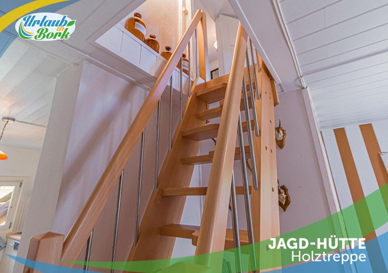 Villa Jagd-Angler-Holzhaus-Im-Wald-Am-See à Kyritz Extérieur photo
