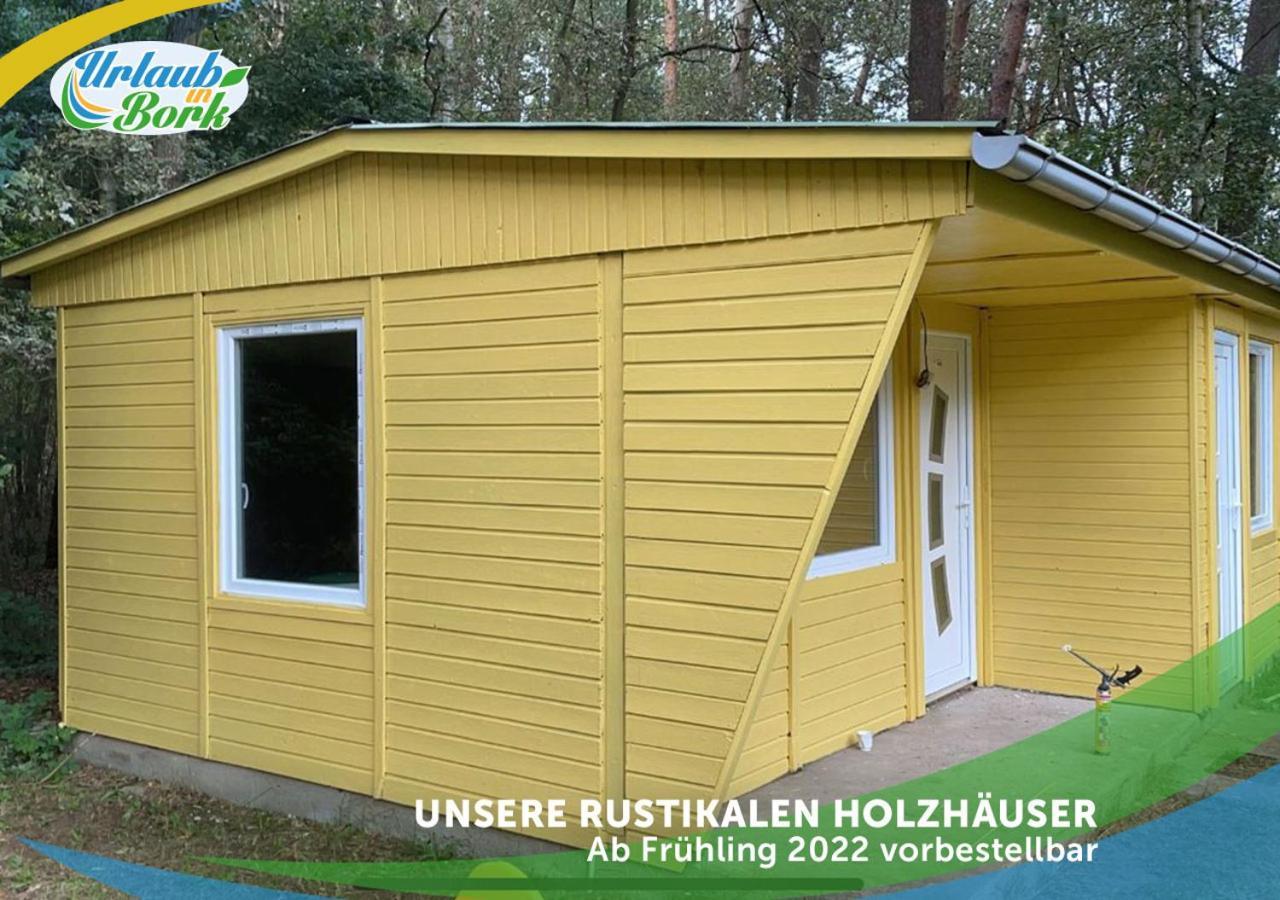 Villa Jagd-Angler-Holzhaus-Im-Wald-Am-See à Kyritz Extérieur photo